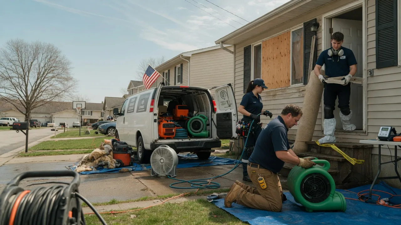 Water Damage Restoration in Ottsville, PA near me